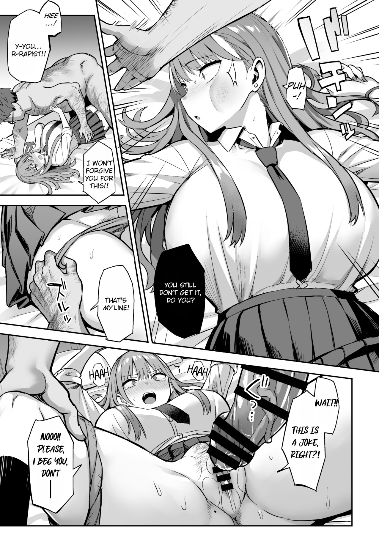 Hentai Manga Comic-Punishment sex for a cheeky sugar daddy girl-Read-8